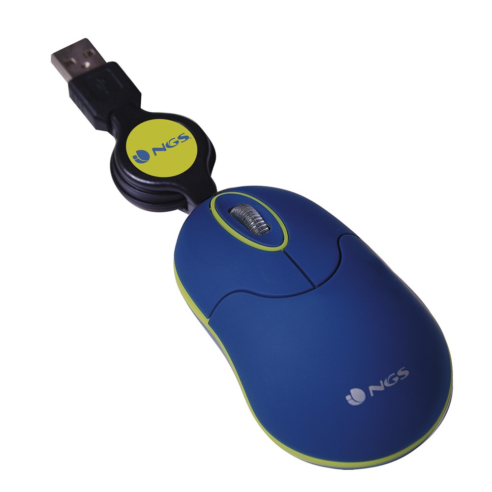 NGS SINBLUE mouse USB tipo A Ottico 1000 DPI Ambidestro