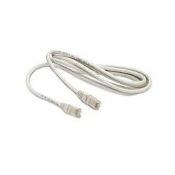 nuovaVideosuono RJ-45 2m M-M cavo di rete Cat5 U/UTP (UTP) Bianco