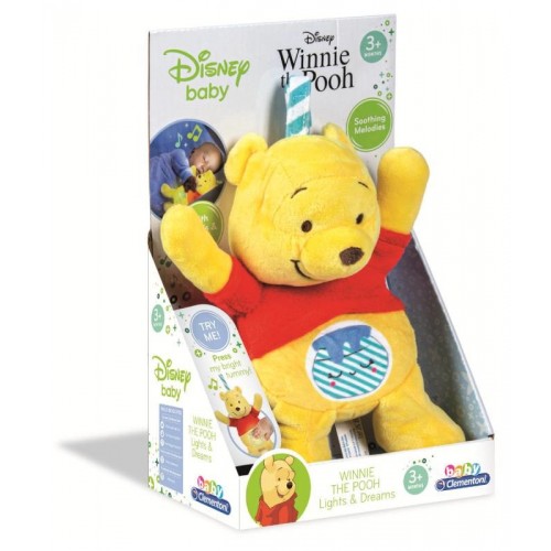Clementoni Winnie The Pooh Light Plush