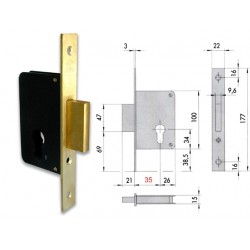 CISA 52310-45-0 SERR INF CIL SAG BQ F22