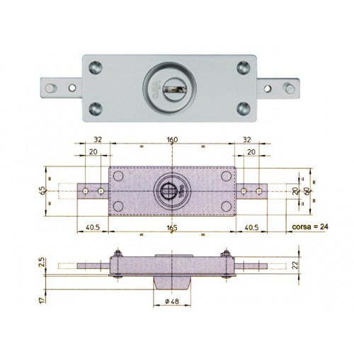 VIRO 8271 SERR COR SERRANDA CENT CIL SAG