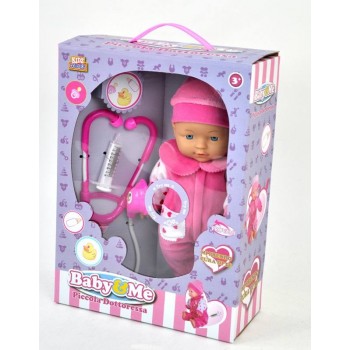 BEBE' CON SET DOTTORE CM 33... 2
