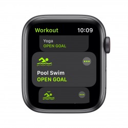 Apple Watch SE GPS + Cellular, 44mm in alluminio grigio siderale con cinturino Sport Carbone