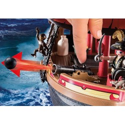 Playmobil Pirates 70411 - Galeone dei Pirati