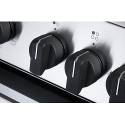 De'Longhi DMW 64 P ED - Cucina Elettrica, 4 Fornelli, Forno Elettrico, 60 cm, Classe A