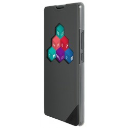 Wiko WKPRFIGY3901 custodia per cellulare 12,7 cm (5") Custodia a libro Grigio