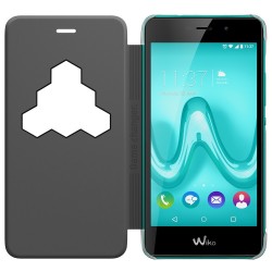 Wiko WiCUBE custodia per cellulare Custodia a libro Grigio
