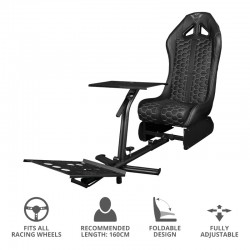 Trust GXT 1155 Sedia per gaming universale Seduta imbottita Nero