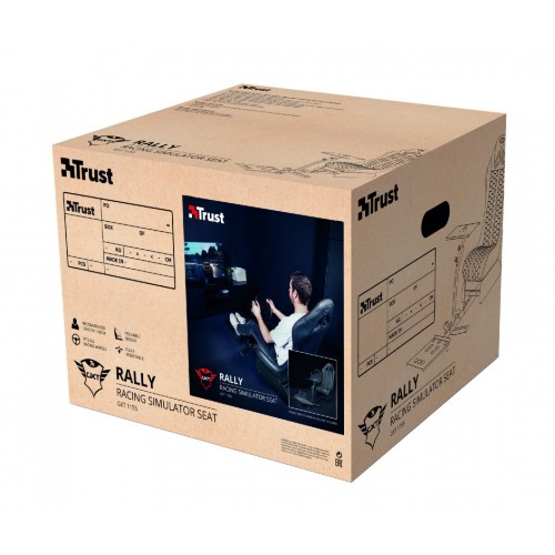 Trust GXT 1155 Sedia per gaming universale...