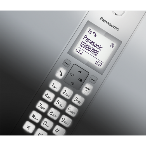 PANAS TEL.CORDLESS KX-TGK212JTW WHITE DECT GAP...