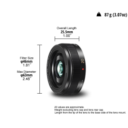 Panasonic Lumix G 1,7/20 II ASPH.