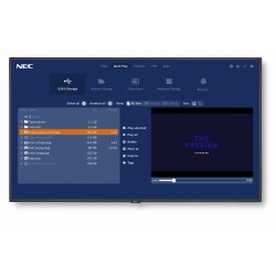 NEC MultiSync V404-MPi3 101,6 cm (40") VA Full HD Pannello piatto per segnaletica digitale Nero Processore integrato