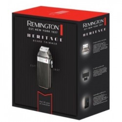 Remington MB9100 regolabarba Bagnato e secco Nero, Acciaio inossidabile