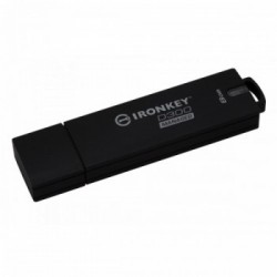 Kingston Technology IronKey D300 unità flash USB 32 GB USB tipo A 3.2 Gen 1 (3.1 Gen 1) Nero