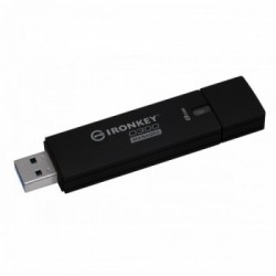 Kingston Technology IronKey D300 unità flash USB 32 GB USB tipo A 3.2 Gen 1 (3.1 Gen 1) Nero