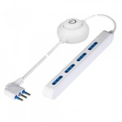 Poly Pool PP2523 protezione da sovraccarico 4 presa(e) AC 250 V Bianco 2 m