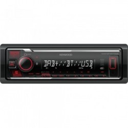 Kenwood KMM-BT407DAB Ricevitore multimediale per auto Nero 50 W Bluetooth