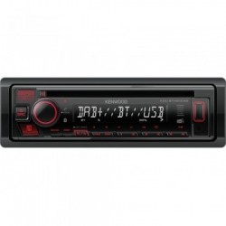 Kenwood KDC-BT450DAB Ricevitore multimediale per auto Nero 50 W Bluetooth