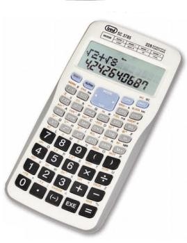 Trevi SC 3785 calcolatrice Tasca Calcolatrice scientifica Grigio