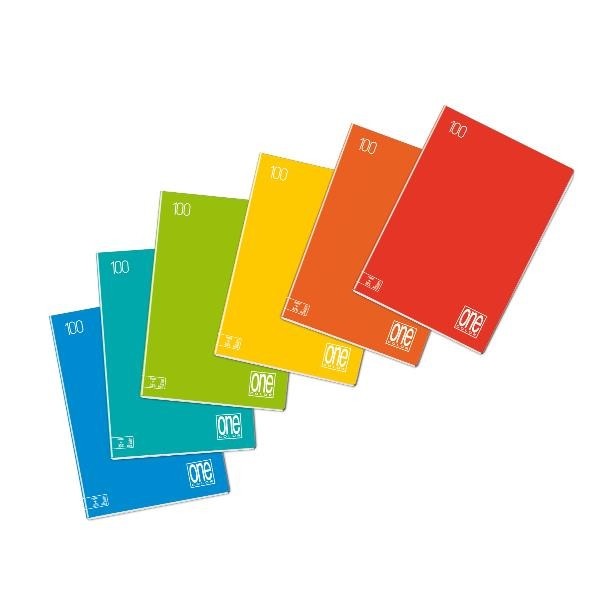 Blasetti One Color MAXI quaderno per scrivere Multicolore A4 25 fogli