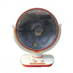 DCG Eltronic SA9660N stufetta elettrica Riscaldatore ambiente elettrico con ventilatore Interno Arancione, Bianco 900 W