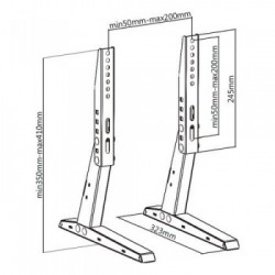 Munari Piedi Per TV SP716 Vesa 200x200