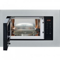 Indesit MWI 120 SX - Forno a Microonde da Incasso, 20 Litri, 800 W, Acciaio Inossidabile