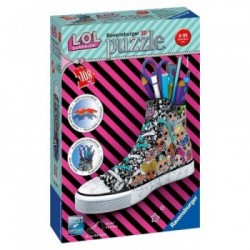 Ravensburger - Puzzle 3D Portapenne 108 pz Sneaker Lol 11163