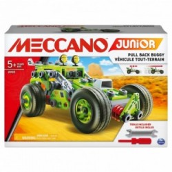 Meccano Junior - Veicolo Buggy a Retrocarica, Multimodello 2 in 1 - 6055133