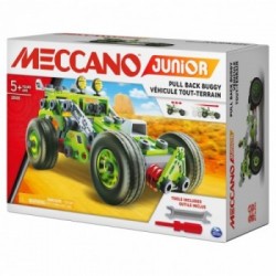 Meccano Junior - Veicolo Buggy a Retrocarica, Multimodello 2 in 1 - 6055133