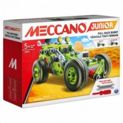 Meccano Junior - Veicolo Buggy a Retrocarica, Multimodello 2 in 1 - 6055133
