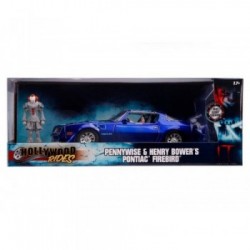 IT Chapter 2 1977 Pontiac Firebird in scala 1:24 die-cast con personaggio