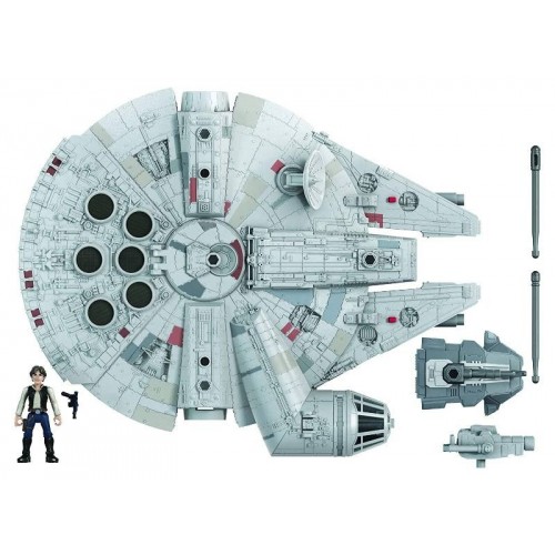 STAR WARS MISSION FLEET DELUXE MILLENIUM FALCON