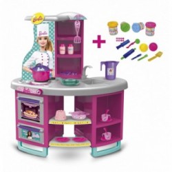 Grandi Giochi Cucina Gourmet Barbie con Pasta da Modellare