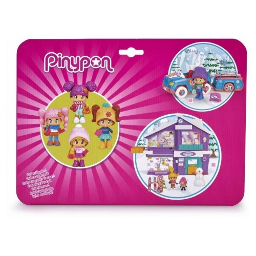 PINYPON 4 PERSONAGGI NEVE