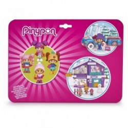 PINYPON 4 PERSONAGGI NEVE